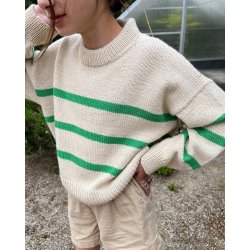Marseille Sweater Young - strikkeopskrift fra PetiteKnit