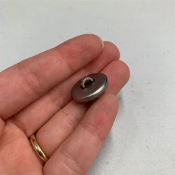 Metalgitter-knap, 18 mm