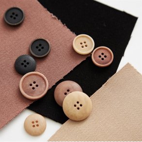 Blaze Corozo Button fra Mind the Maker, 15 mm