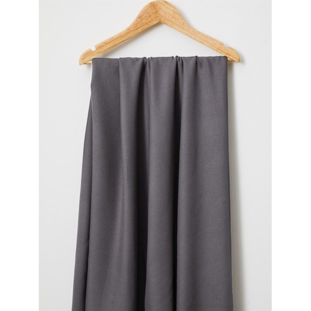 EcoVero viskose fra Mind The Maker - Vera Crepe i Calm Grey - pr. 0,25 meter