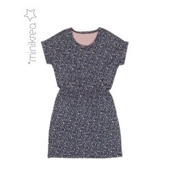 Dolman kjole - Minikrea mnster 70050 
