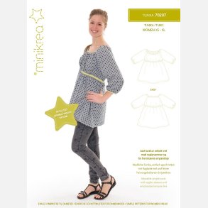 Tunika, voksen - MiniKrea m�nster 70207