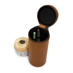 Muud - Holly - hndlavet, rrformet taske i lder