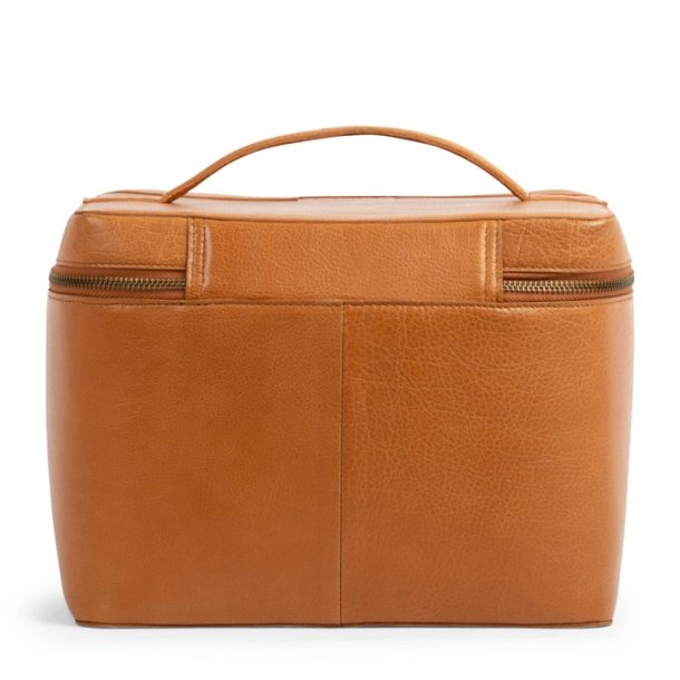 Muud - Lexi - Toilettaske i gte lder / Strikketaske