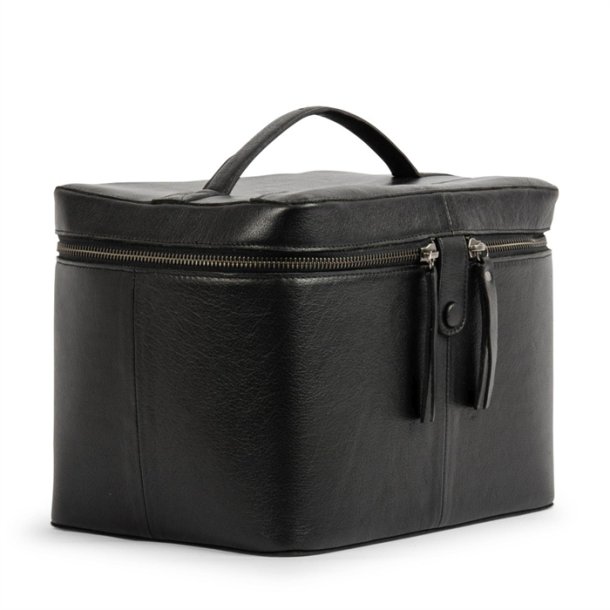 Muud - Lexi - Toilettaske i gte lder / Strikketaske