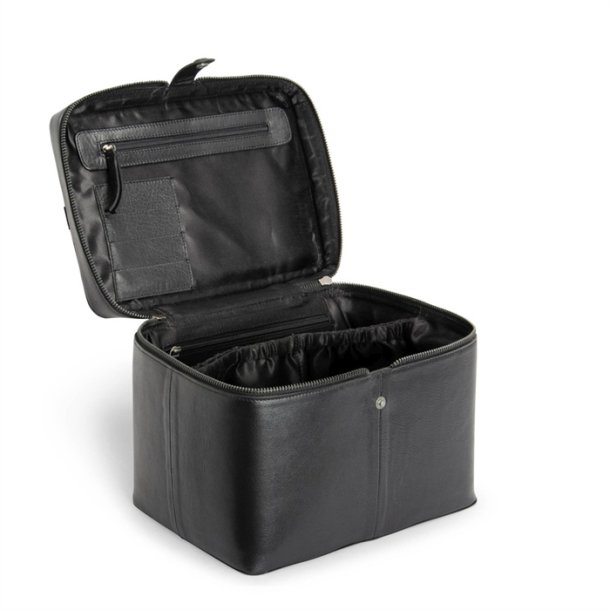 Muud - Lexi - Toilettaske i gte lder / Strikketaske