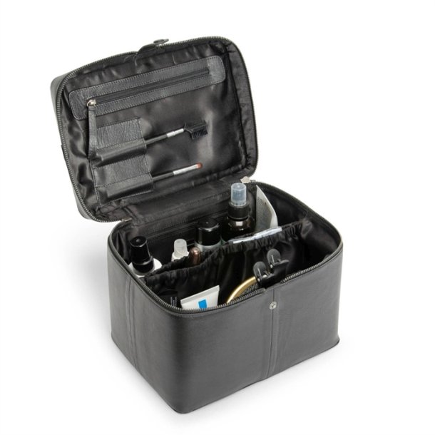 Muud - Lexi - Toilettaske i gte lder / Strikketaske