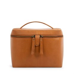 Muud - Lexi - Toilettaske i gte lder / Strikketaske