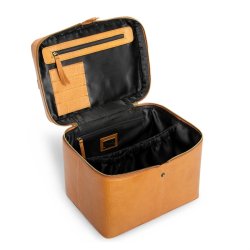 Muud - Lexi - Toilettaske i gte lder / Strikketaske