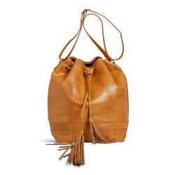 Muud - Marina hndlavet skuldertaske i gte lder