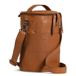 Muud - Saturn XL - Hndlavet strikketaske i lder.