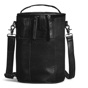 Muud - Saturn XL - Hndlavet strikketaske i lder.