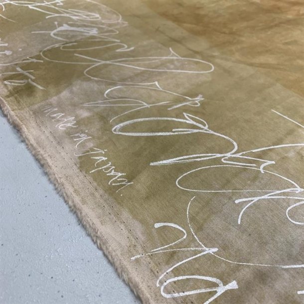 Bomuldssatin - Nani Iro Ripple EGX-10743-1C by Kokka - pr. 0,25 meter