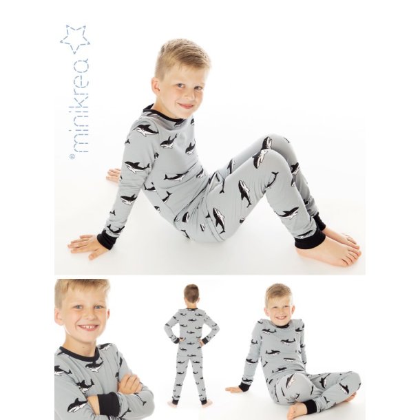 Nattj / pyjamas  - MiniKrea mnster 33470