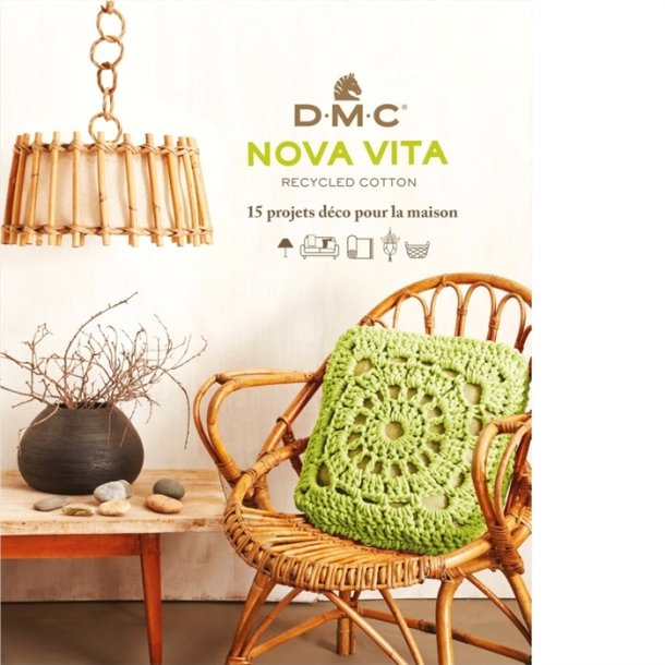 Nova Vita opskriftsbog fra DMC med 15 projekter til hjemmet