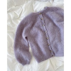Novice Cardigan Junior - Mohair Edition - strikkeopskrift fra PetiteKnit