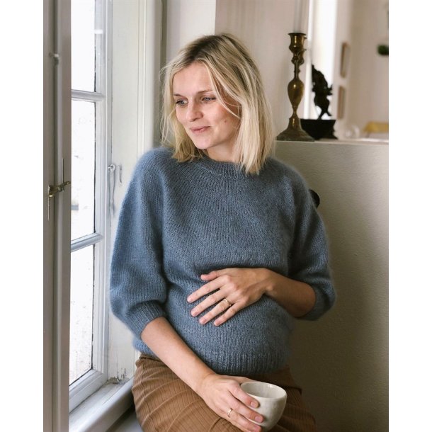 Novice Sweater - Mohair Edition - PetiteKnit strikkekit