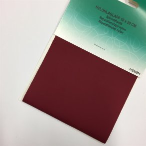 Nylon reparationslap, bordeaux r�d - pr. stk. 