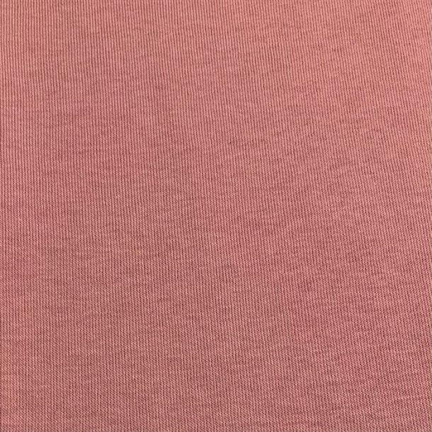 OEKO-TEX rib i rosa fv. 5016 - pr. 0,25 meter