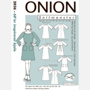 Onion 2036 - 60er inspireret kjole. Snitm�nster