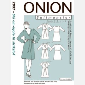 Onion 2037 - Sl�-om kjole. Snitm�nster
