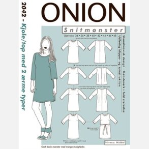 Onion 2042 - Kjole/Top med 2 rme typer. Snitmnster