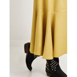 Onion 2082 - Maxi-kjole med posermer. Snitmnster