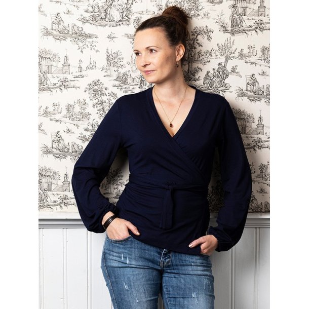 Onion 5032 - Sl� om-toppe i strik. Snitm�nster