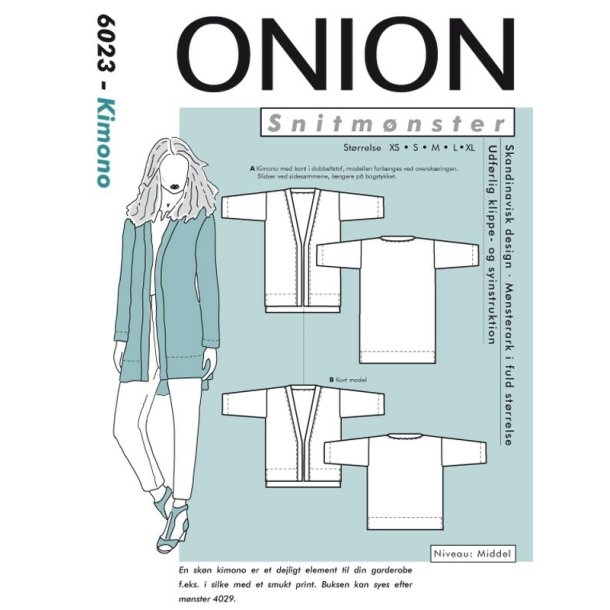 Onion 6023 - Kimono. Snitmnster