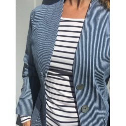 Onion 9017 - Jakke med st�krave. Snitm�nster