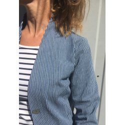 Onion 9017 - Jakke med st�krave. Snitm�nster