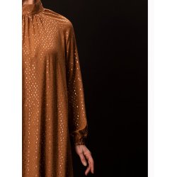 Onion 9023 - Kjoler med vidde og st�krave. Snitm�nster