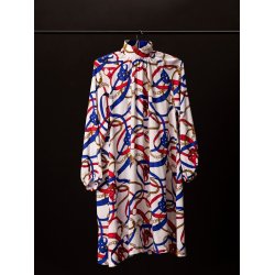 Onion 9023 - Kjoler med vidde og st�krave. Snitm�nster