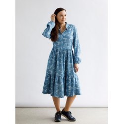 Onion 9026 - Kjole med fl�ser. Snitm�nster