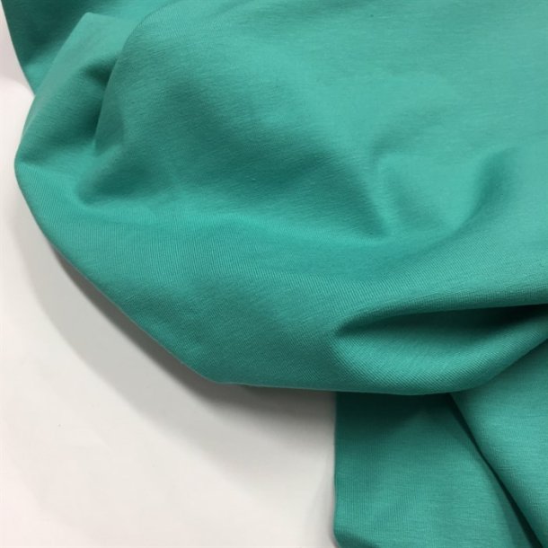 Organic cotton, aqua fv. 7036 - pr. 0,25 meter