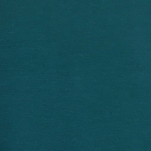 Organic cotton, petrol fv. 5038 - pr. 0,25 meter