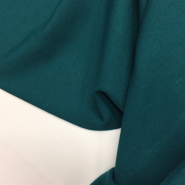 Organic cotton, petrol fv. 5038 - pr. 0,25 meter