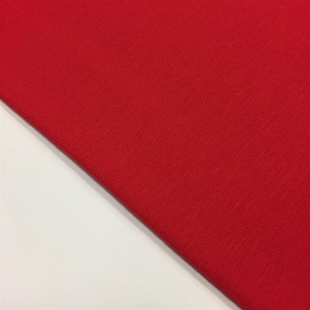 Organic cotton, r�d  fv. 5019 - pr. 0,25 meter