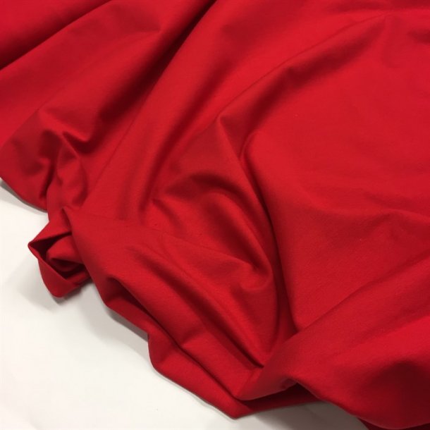 Organic cotton, r�d  fv. 5019 - pr. 0,25 meter