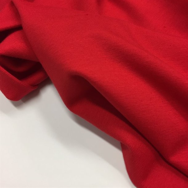 Organic cotton, r�d  fv. 5019 - pr. 0,25 meter