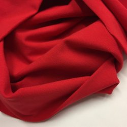 Organic cotton, r�d  fv. 5019 - pr. 0,25 meter