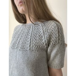 Palme Tee - strikkekit med opskrift fra le knit / Lene Holme Samse