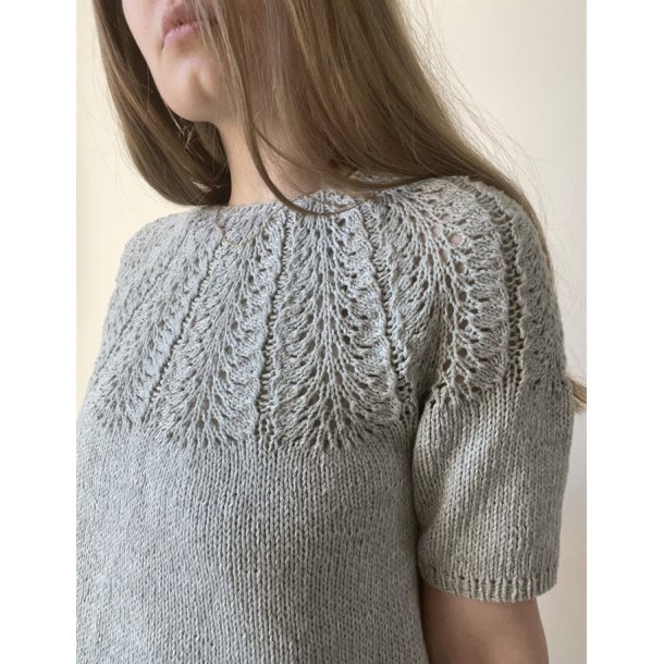 Palme Tee - strikkekit med opskrift fra le knit / Lene Holme Samse