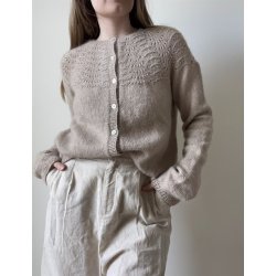 Peacock Cardigan - strikkekit med opskrift fra le knit / Lene Holme Samse