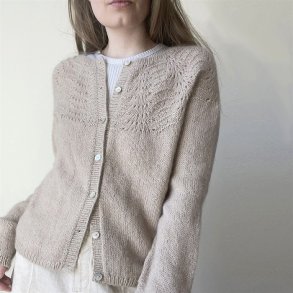 Peacock Cardigan - strikkekit med opskrift fra le knit / Lene Holme Samse