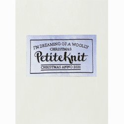PetiteKnit label til strik - mange forskellige