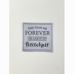 PetiteKnit label til strik - mange forskellige