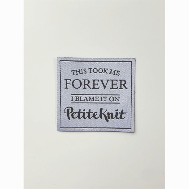 PetiteKnit label til strik - mange forskellige
