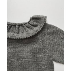 Dagmars Bluse - strikkeopskrift fra PetiteKnit