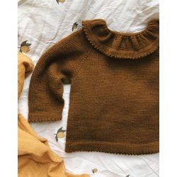 Dagmars Bluse - strikkeopskrift fra PetiteKnit